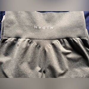 NVGTN Light Gray Leggings - Medium